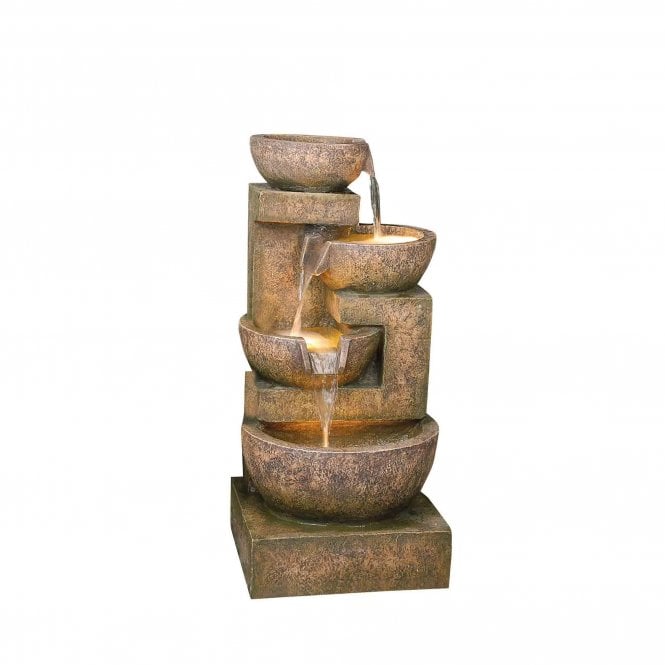 Aqua Creations 4 Granite Copper Bowls