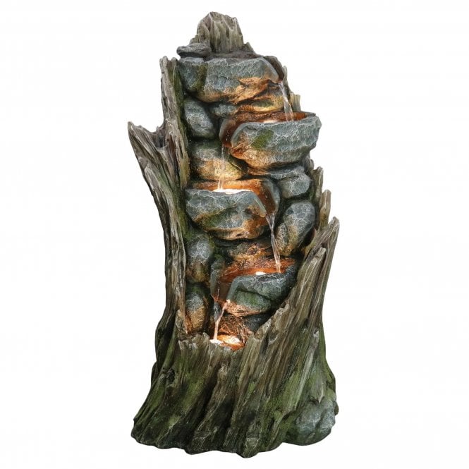Aqua Creations Albany Rock & Wood Falls