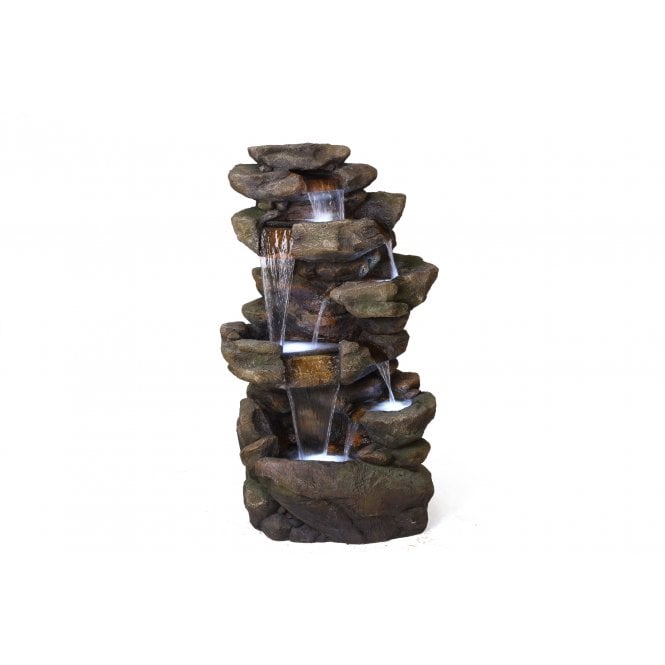 Aqua Creations Mossley Rockfalls (Colour-Changing LEDs)