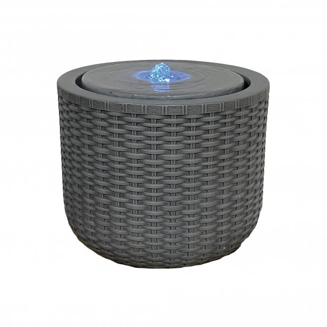 Aqua Creations Rattan Bubbling Pot