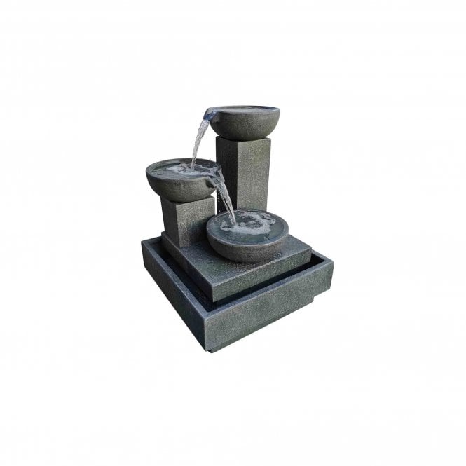Aqua Creations Trio Cascade Fountain Medium (Grey)
