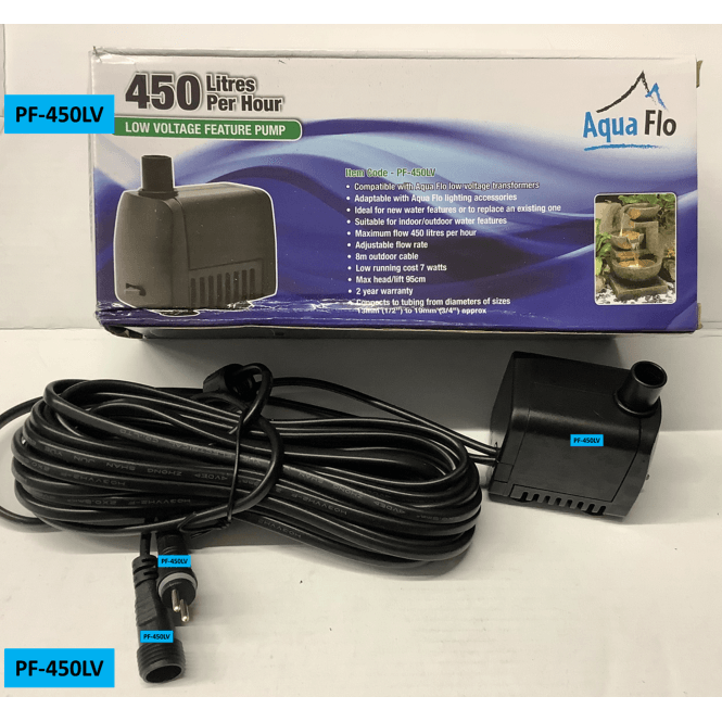 Aqua Flo Low Voltage Pumps 450LPH