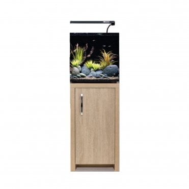 Aqua One AquaNano 30 - Aquarium and Cabinet Set - Nappa Oak