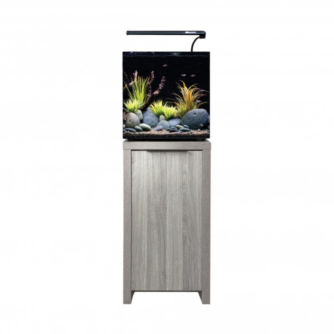 Aqua One  AquaNano 40 - Aquarium and Cabinet Set - Grey Arizona Oak
