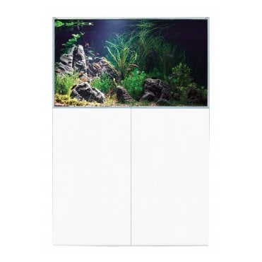 Aqua one AquaSys 230L - Aquarium and Cabinet - Silk White