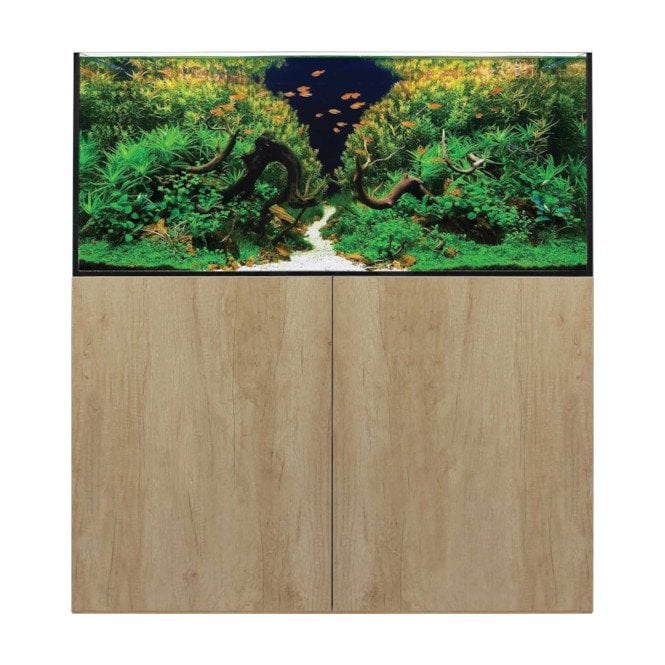 Aqua One  AquaSys 300L - Aquarium and Cabinet - Natural Nebraska Oak