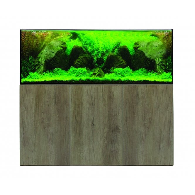 Aqua One  AquaSys 395L - Aquarium and Cabinet - Grey Nebraska Oak