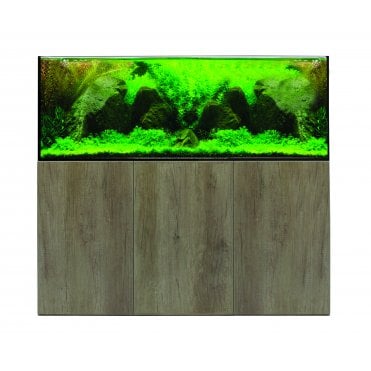 Aqua one AquaSys 395L - Aquarium and Cabinet - Grey Nebraska Oak