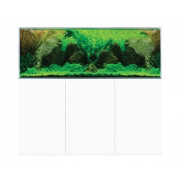 Aqua one AquaSys 395L - Aquarium and Cabinet - Silk White