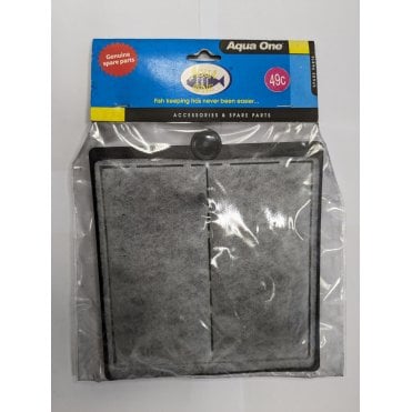 Aqua One  Clearview 800 Carbon and Wool Filter 49c