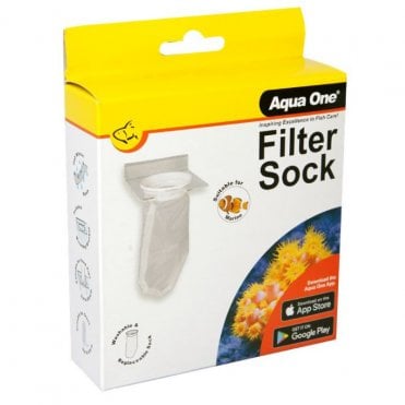 Aqua One Filter Sock Round 12x11.5x26.5cm 
