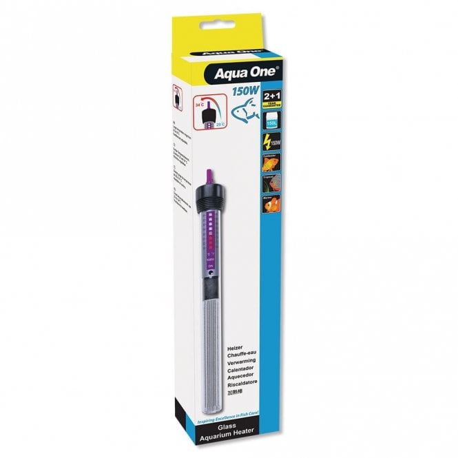 Aqua One  Glass Heater 150W 24.5cm