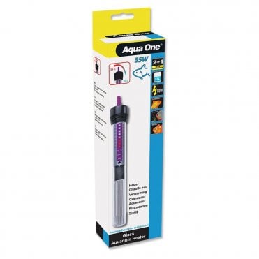 Aqua One Glass Heater 55W 18.5cm