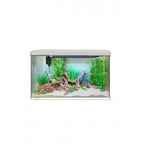 Aqua One LifeStyle Classic 125L - Aquarium Only - White