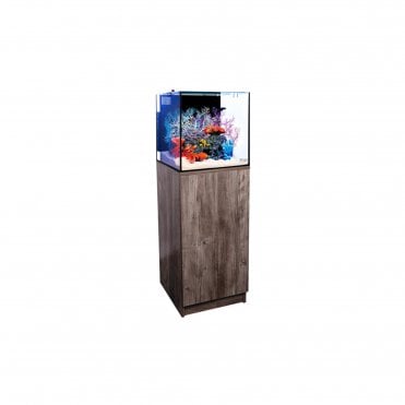 Aqua One NanoReef 80 - Aquarium and Cabinet Set - Nebraska Oak