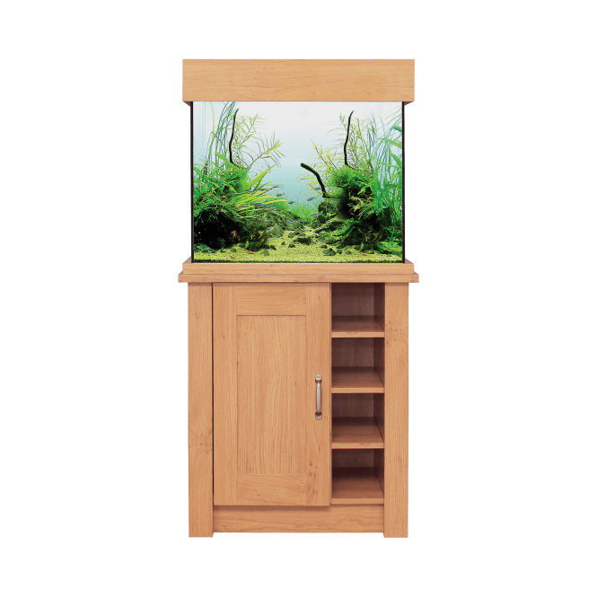 Aqua One  OakStyle 110 - Aquarium and Cabinet Set - Original Oak