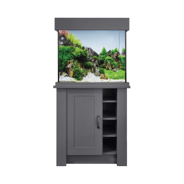 Aqua One OakStyle 110 - Aquarium and Cabinet Set - Shaker Style Slate Grey