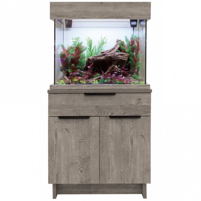 Aqua One  OakStyle 110 - Aquarium and Cabinet Set - Urban Grey