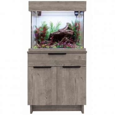 Aqua One OakStyle 110 - Aquarium and Cabinet Set - Urban Grey