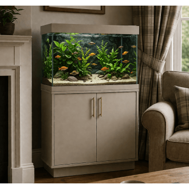 Aqua One OakStyle 145 - Aquarium Only - Soft Cashmere