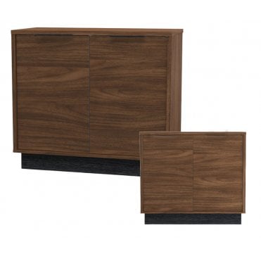Aqua One OakStyle 145 - Cabinet Only - Kansas Truffle Walnut