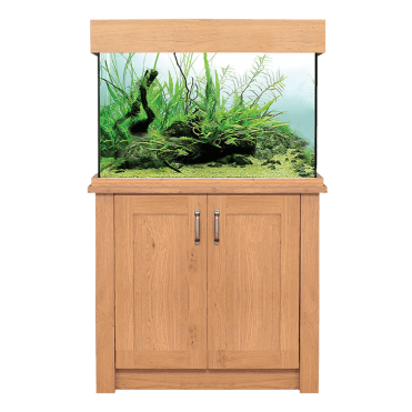 Aqua One OakStyle 145L - Aquarium and Cabinet - Original Oak