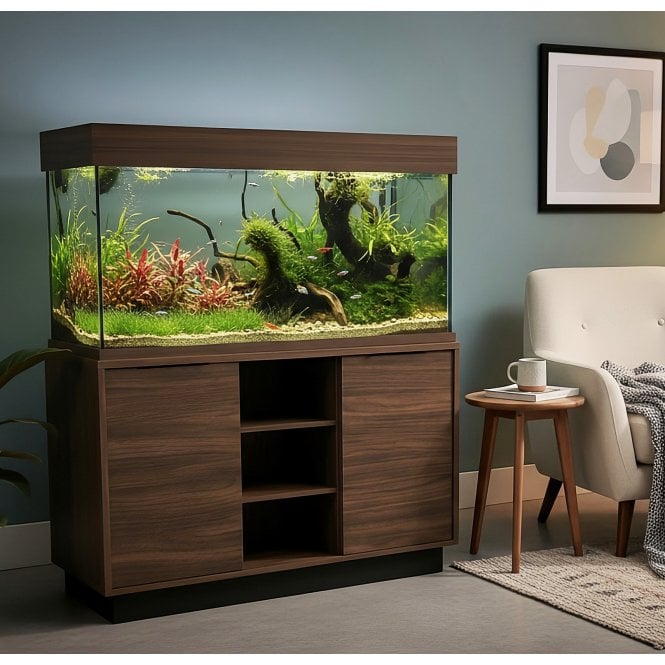 Aqua One  OakStyle 230 - Aquarium Only - Kansas Truffle Walnut