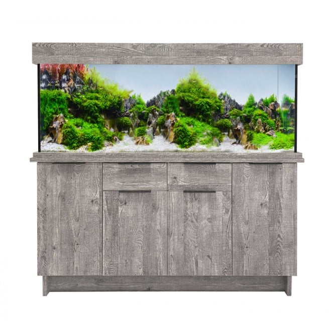 Aqua One  OakStyle 300 -  Aquarium and Cabinet - Urban Grey