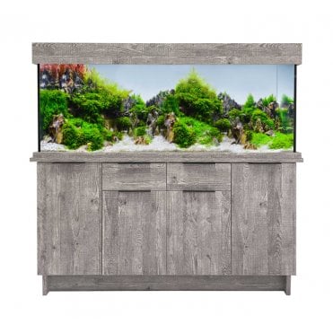 Aqua One OakStyle 300 -  Aquarium and Cabinet - Urban Grey