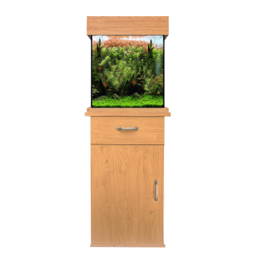 Aqua One OakStyle 85 - Aquarium and Cabinet Set - Original Oak