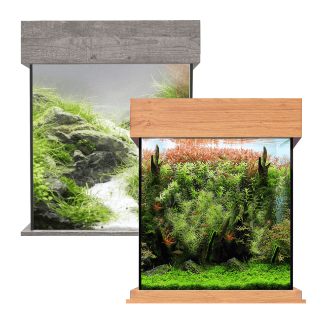Aqua One OakStyle 85 - Aquarium Only
