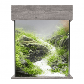 Aqua One OakStyle 85 - Aquarium Only - Urban Grey