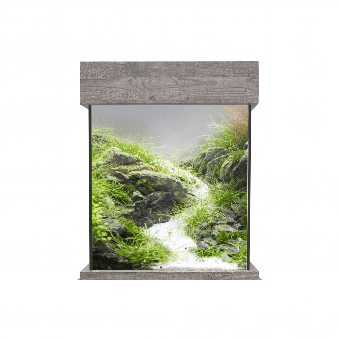 Aqua One OakStyle 85 - Aquarium Only - Urban Grey