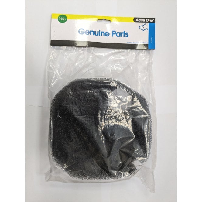 Aqua One  Ocellaris 1400U 35ppi Black Sponge Pad 140s - 2 Pack