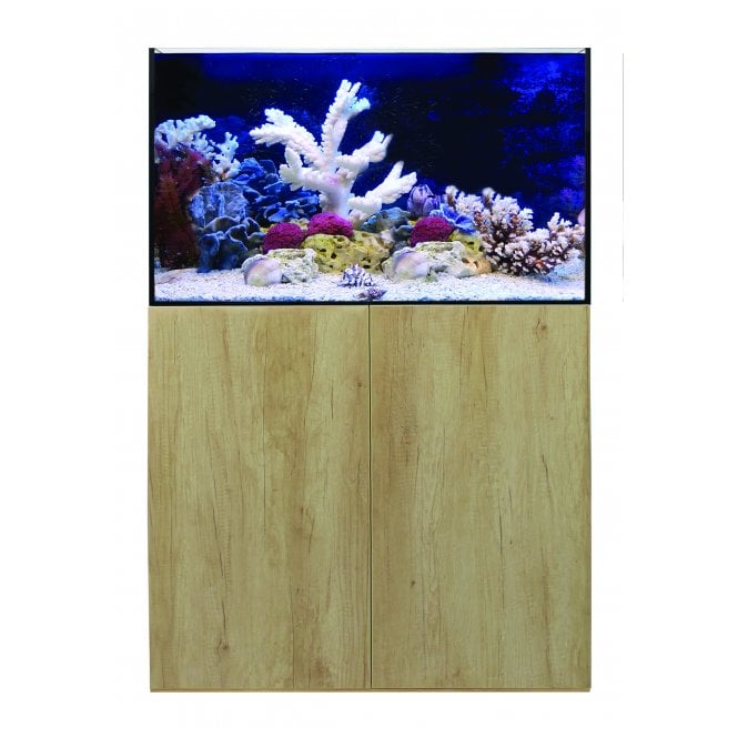 Aqua One  ReefSys 255L - Aquarium and Cabinet - Natural Nebraska Oak
