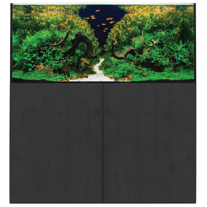 Aqua One  ReefSys 326L - Aquarium and Cabinet - Black Ash