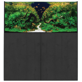 Aqua One ReefSys 326L - Aquarium and Cabinet - Black Ash