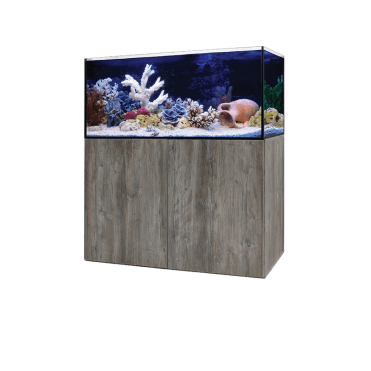 Aqua One ReefSys 326L - Aquarium and Cabinet - Grey Nebraska Oak