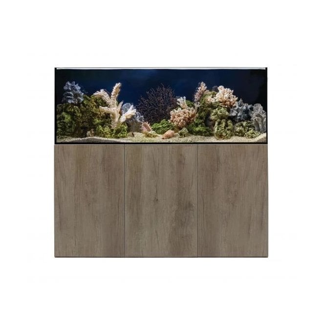 Aqua One  ReefSys 434L - Aquarium and Cabinet - Grey Nebraska Oak