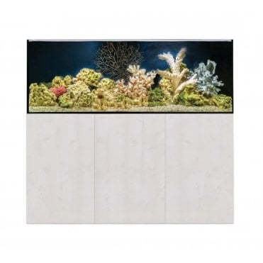 Aqua One ReefSys 434L - Aquarium and Cabinet - Matt White