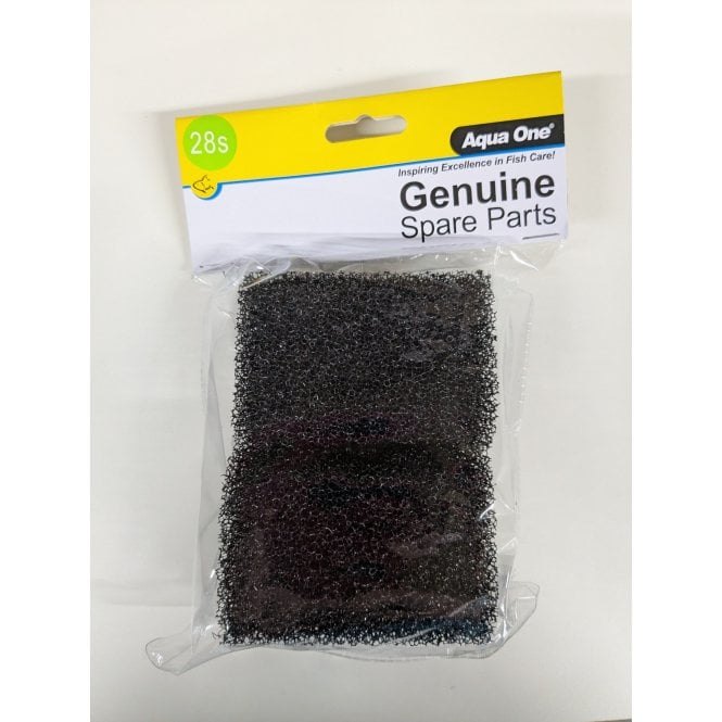 Aqua One  Sponge Pad - 104F Internal Filter (2pk) 28s