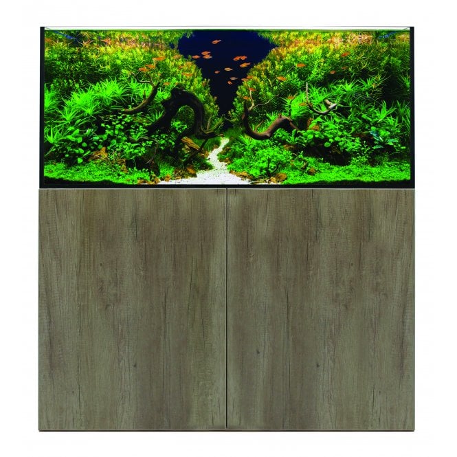 Aqua one AquaSys 300L Aquarium and Grey Nebraska Oak