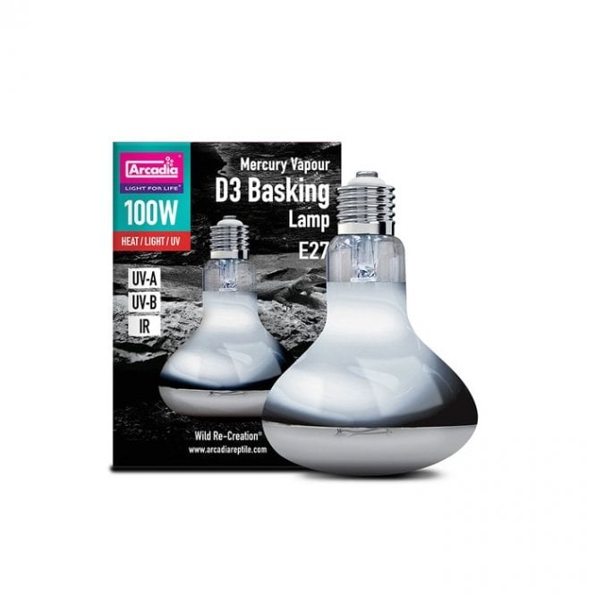 Arcadia  D3 UV Basking Lamp 100W