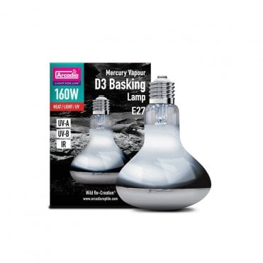 Arcadia D3 UV Basking Lamp 160W