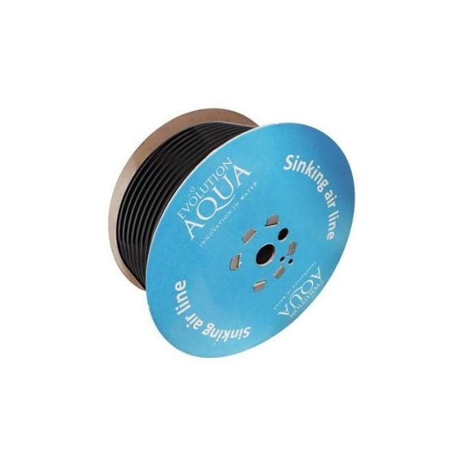 Evolution Aqua Black 10mm Sinking Airline Per Metre