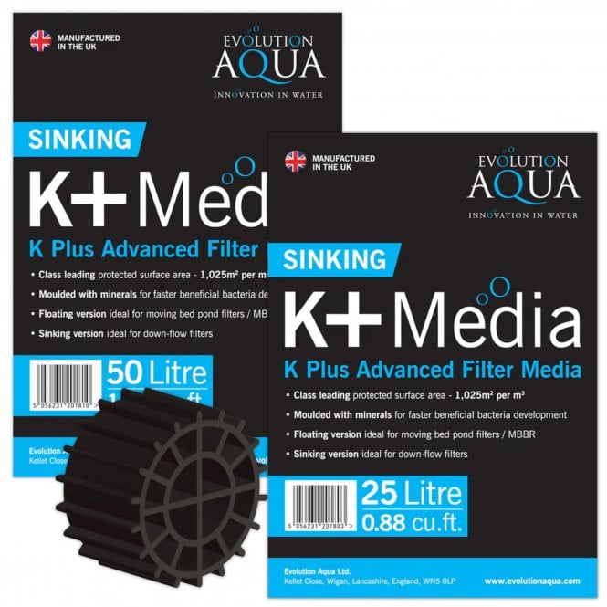 Evolution Aqua  K+ Media Black - Sinking