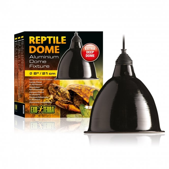 Exo Terra  Aluminum Dome Fixture Large