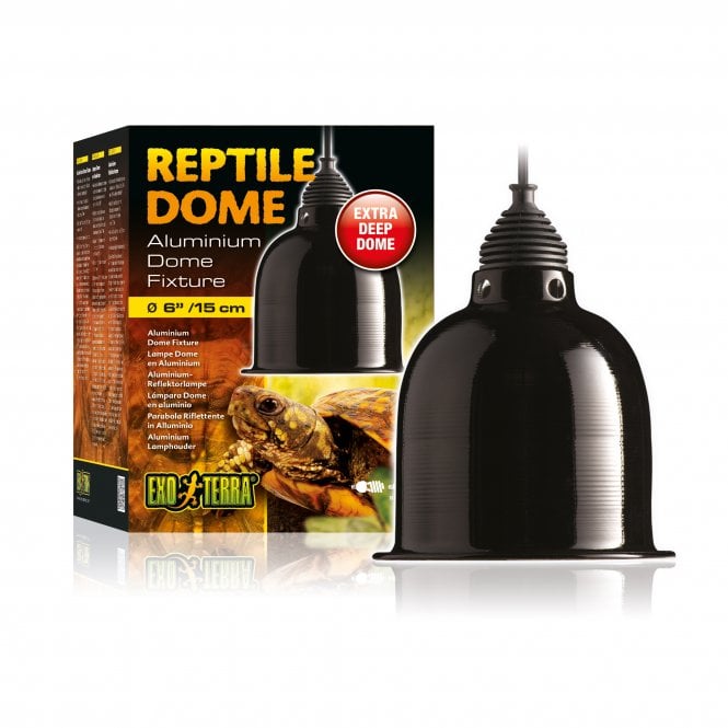Exo Terra  Aluminum Dome Fixture Small