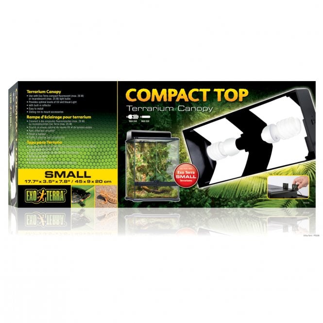 Exo Terra Compact Top Canopy 45cm Top (Double)