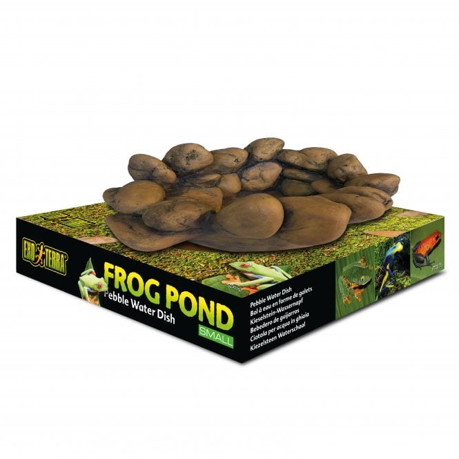 Exo Terra  Frog Pond Small Pebble Water Dish